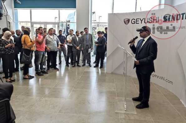 جيوشي لصناعة وسائل النقل تدشن معرضها الجديد لشاحنات النقل الثقيل من "سينوترك"