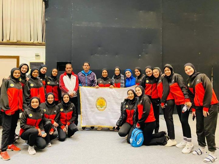 جامعة الوادى الجديد تشارك في أولمبياد الفتاة الجامعية بالإسكندرية