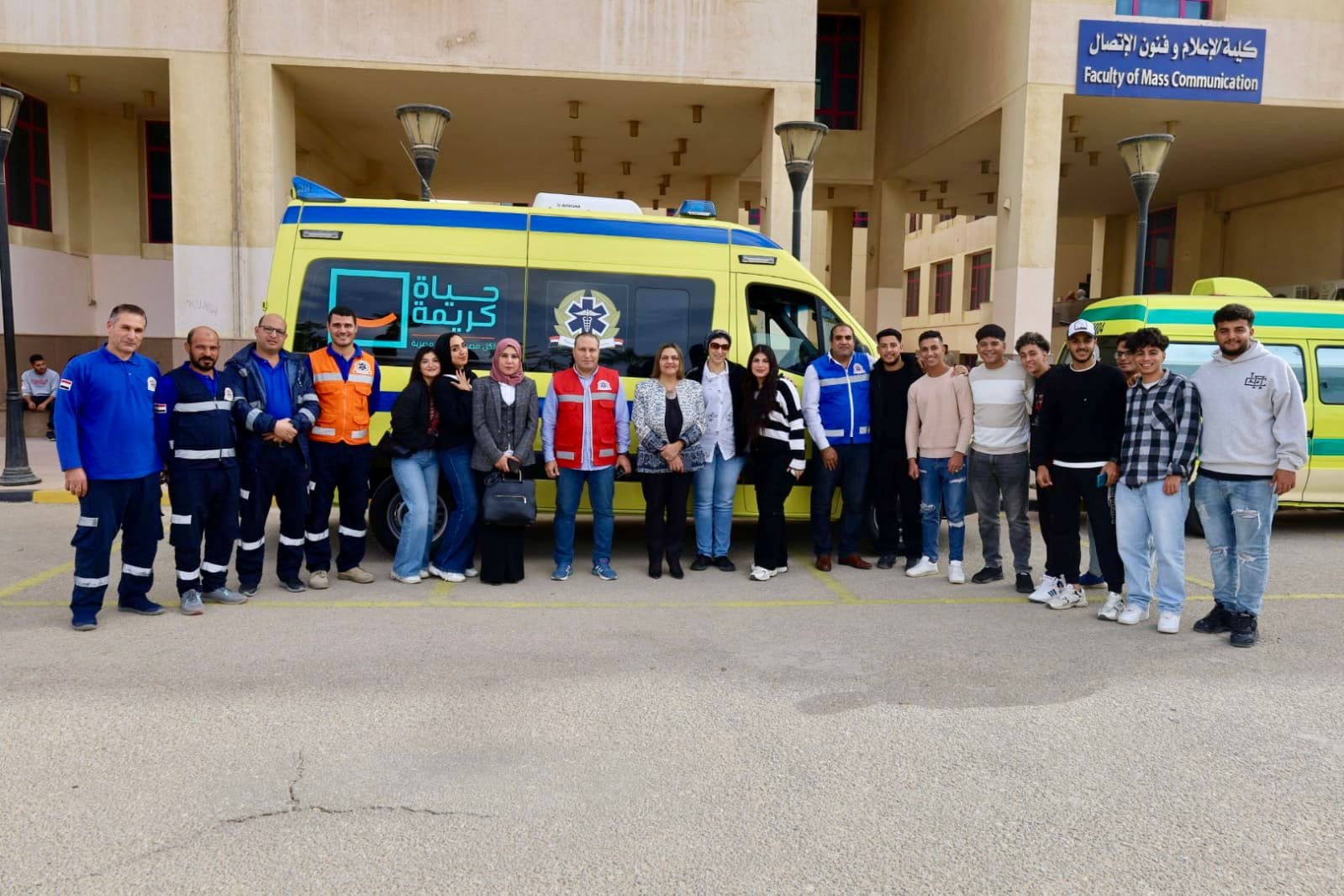 كلية الإعلام " بجامعة 6 أكتوبر تسلط الضوء على أهمية الإسعافات الأولية