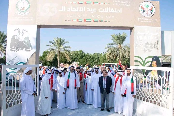 "فتحي عفانة" يرفع التهاني لرئيس الدولة ونائبه وحاكم الشارقة بمناسبة عيد الاتحاد الإماراتي الـ53